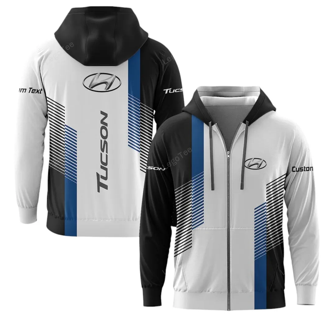 Hyundai Tucson Zipper Hoodie, Gift For Hyundai Tucson Lovers, Gift For Him, Husband, Boyfriend CAR10703122536