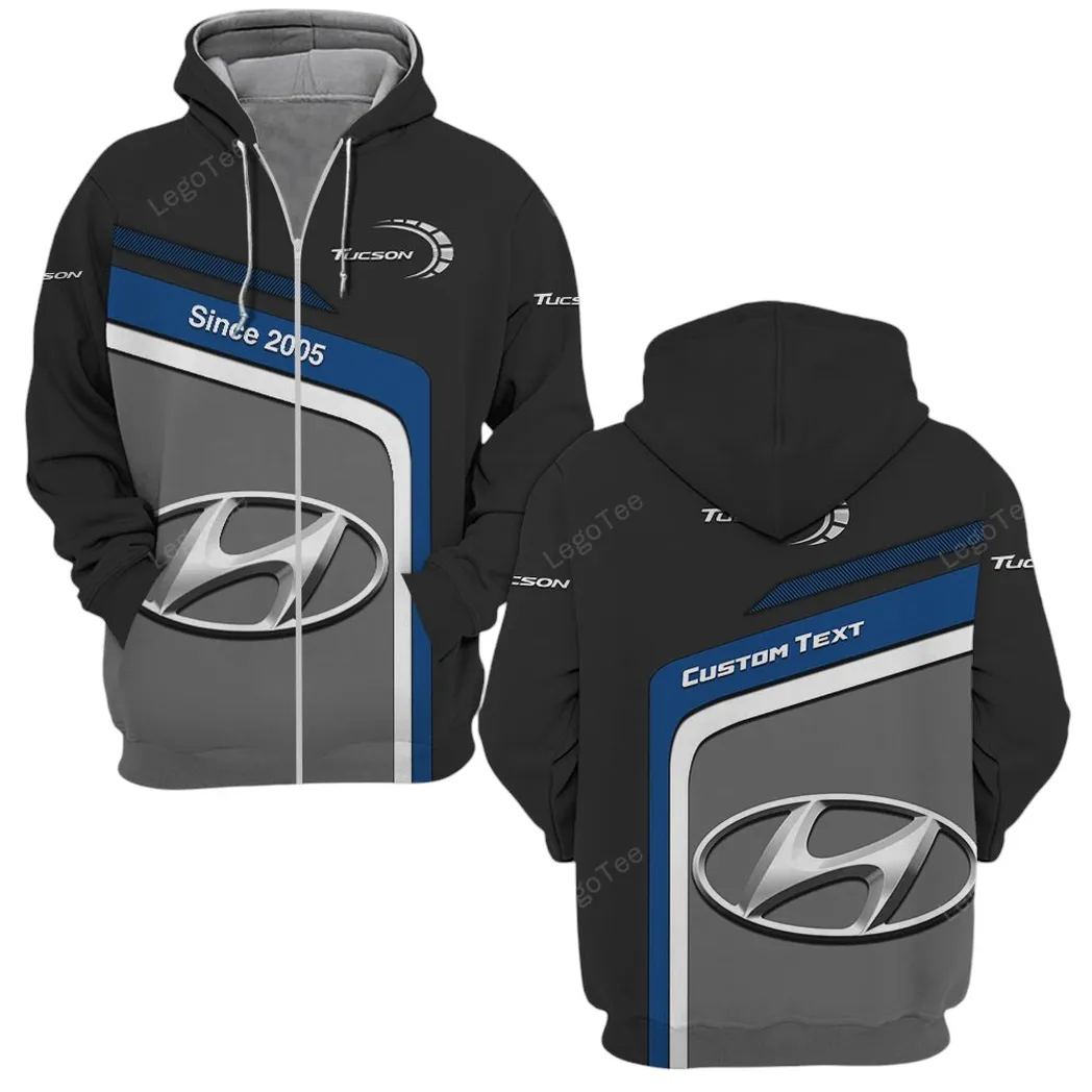 hyundai tucson zipper hoodie gift for hyundai tucson lovers gift for him husband boyfriend car11103032535 bchqt