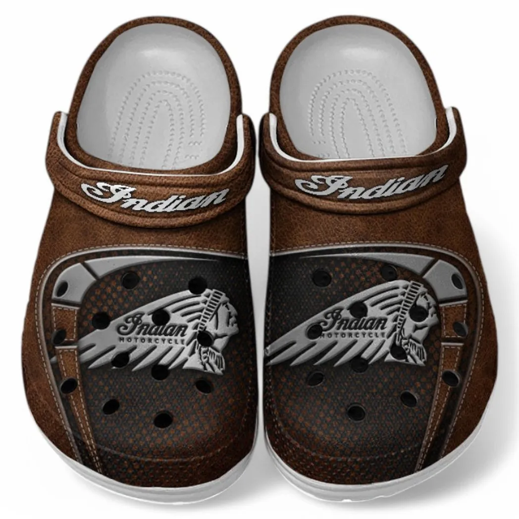 indian crocs shoes clogs men women gift for indian fan car183031725112 brown pc1i7