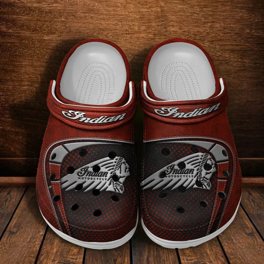 indian crocs shoes clogs men women gift for indian fan car183031725112 red
