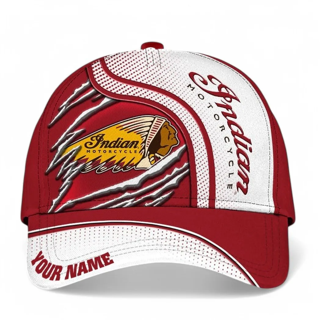 Indian Motorcycle Classic Cap, Gift For Indian Motorcycle Lovers, Gift For Him, Husband, Boyfriend CAR50021825043 - White