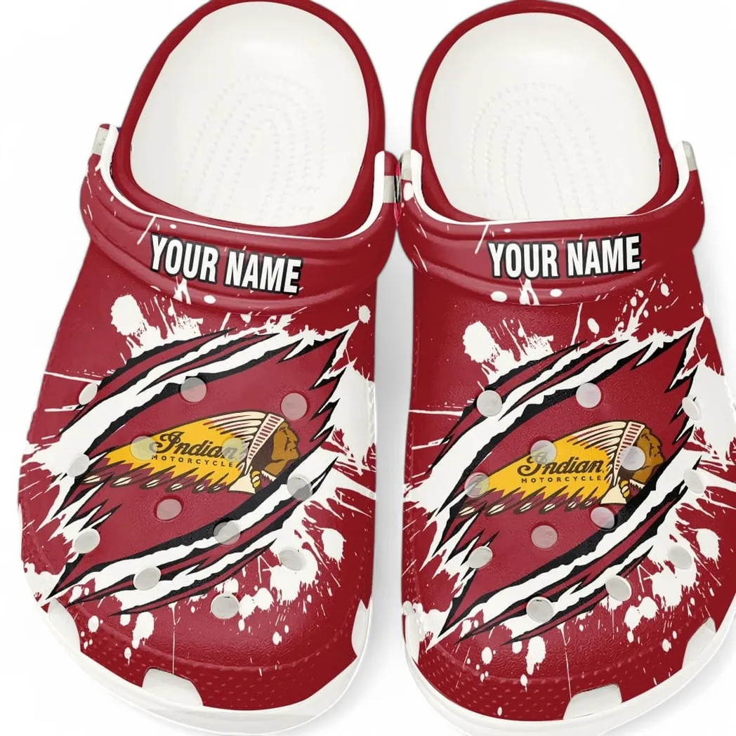 indian motorcycle crocs gift for indian motorcycle lovers gift for him husband boyfriend car5602192536 white om5uz