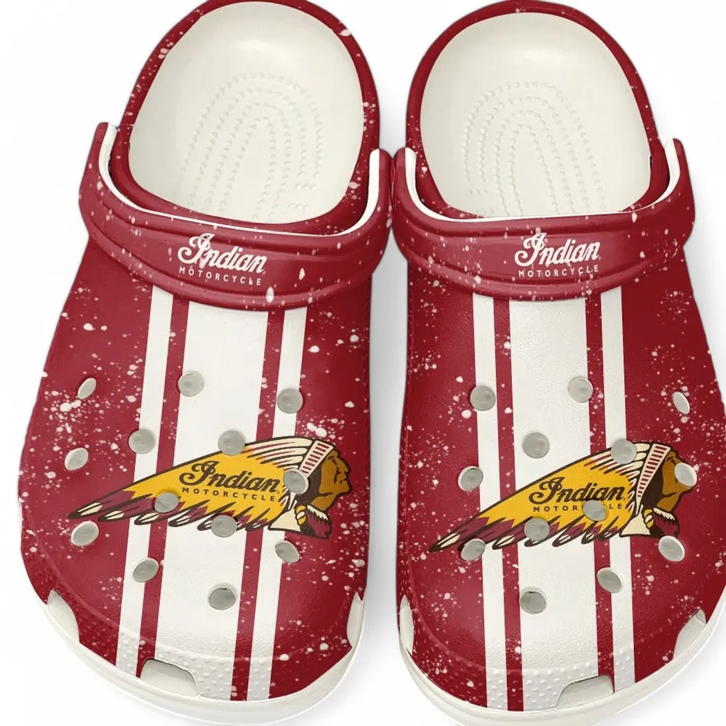 indian motorcycle crocs gift for indian motorcycle lovers gift for him husband boyfriend car62022025089 white rjlsq