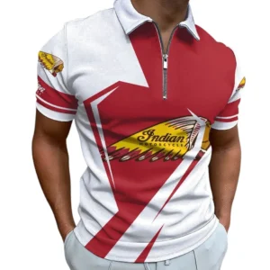 indian motorcycle zipper polo shirt gift for indian motorcycle lovers gift for him husband boyfriend motor3202122541 jdt9h