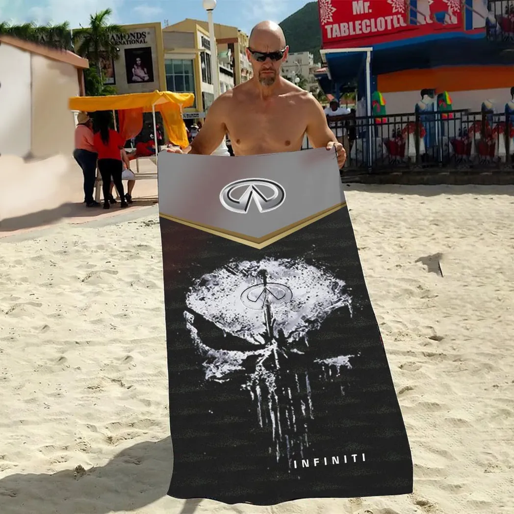 infiniti beach towel gift for infiniti lovers gift for him husband boyfriend car17302252529 kv4bq