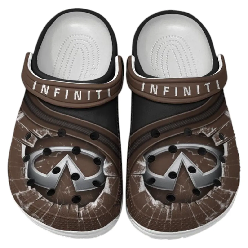 infiniti crocs clogs men women gift for infiniti fan car188032025152 brown b6sve