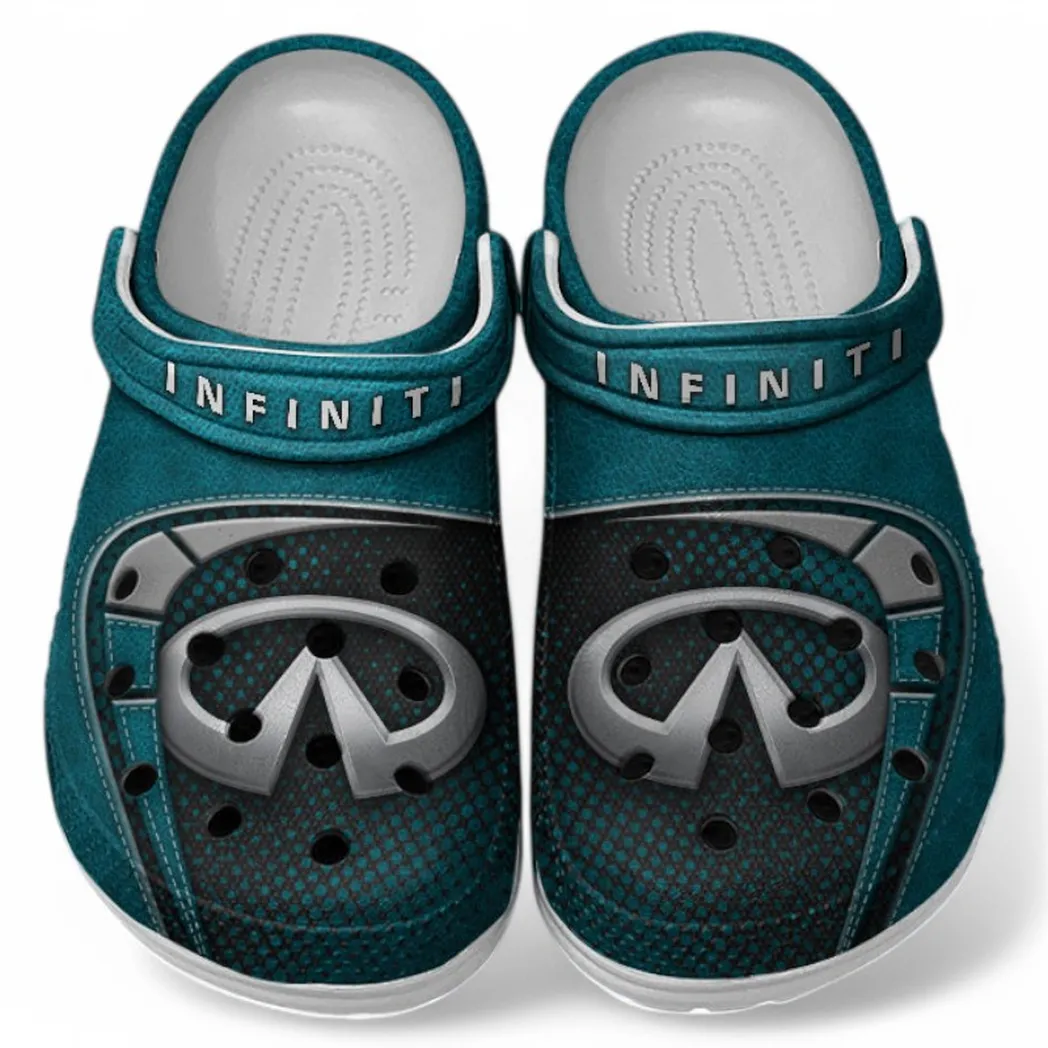 Infiniti Crocs Sandals For Men Women, Gift For Infiniti Fan CAR177031425596 - Cyan