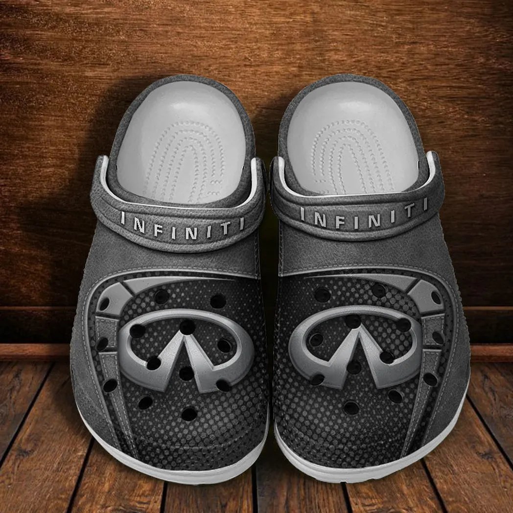 infiniti crocs sandals for men women gift for infiniti fan car177031425596 gray nnaoe