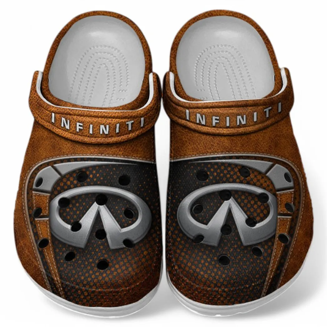Infiniti Crocs Sandals For Men Women, Gift For Infiniti Fan CAR177031425596 - Orange
