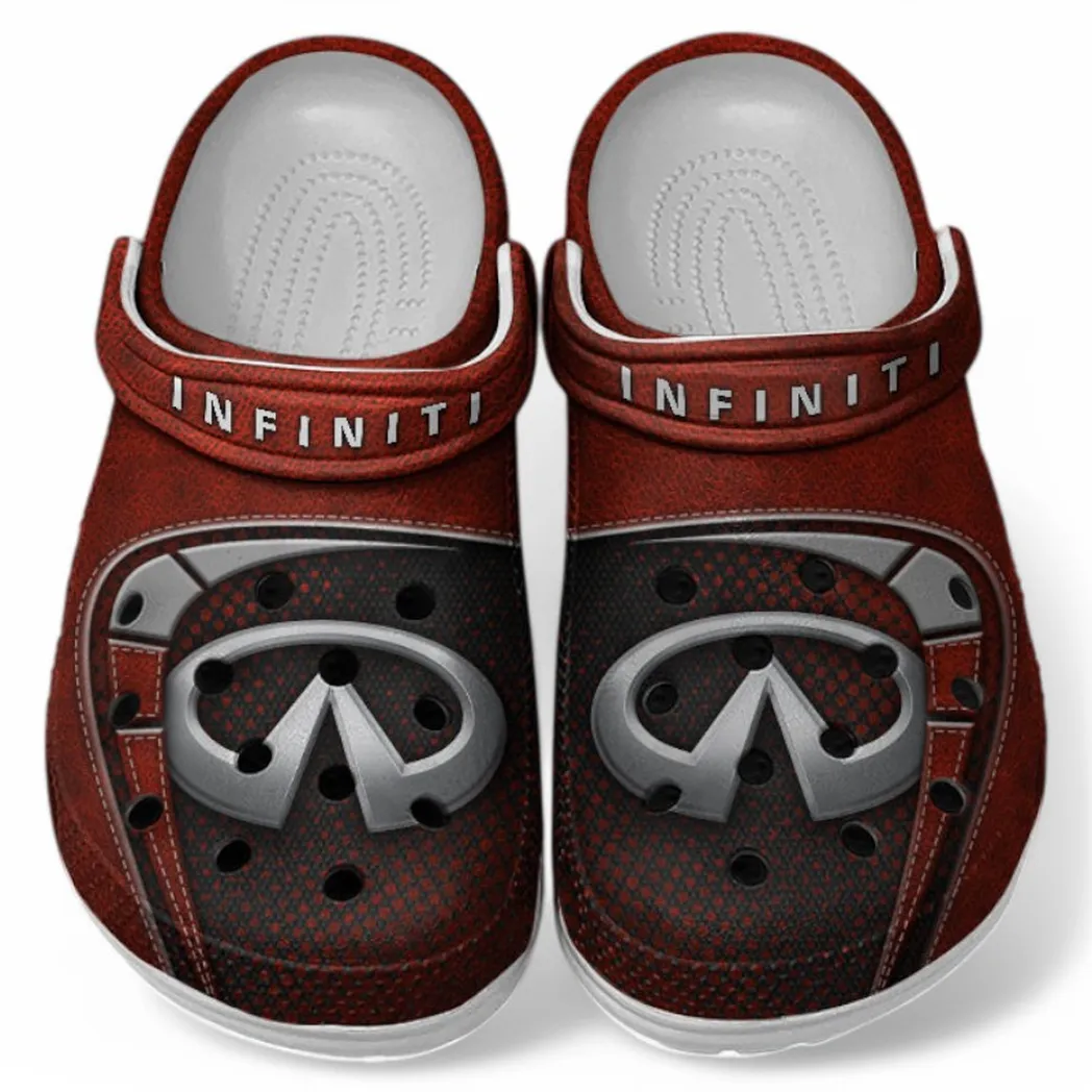 Infiniti Crocs Sandals For Men Women, Gift For Infiniti Fan CAR177031425596 - Red