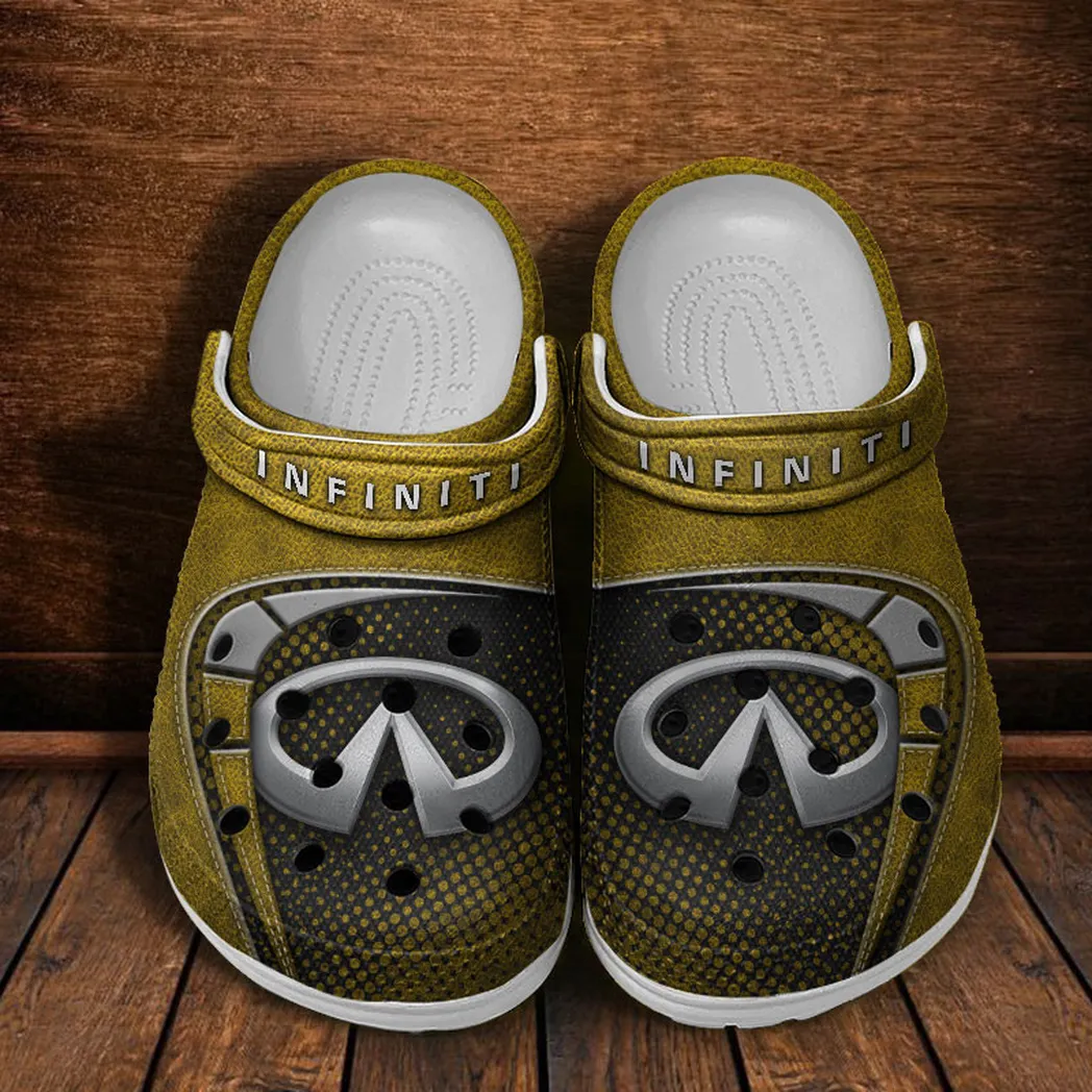 infiniti crocs sandals for men women gift for infiniti fan car177031425596 yellow f9wec