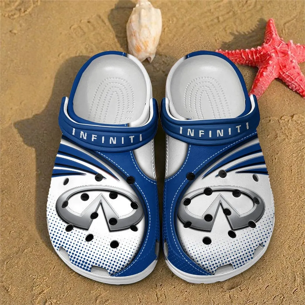 infiniti crocs sandals for men women gift for infiniti fan car181031525712 blue j4kam