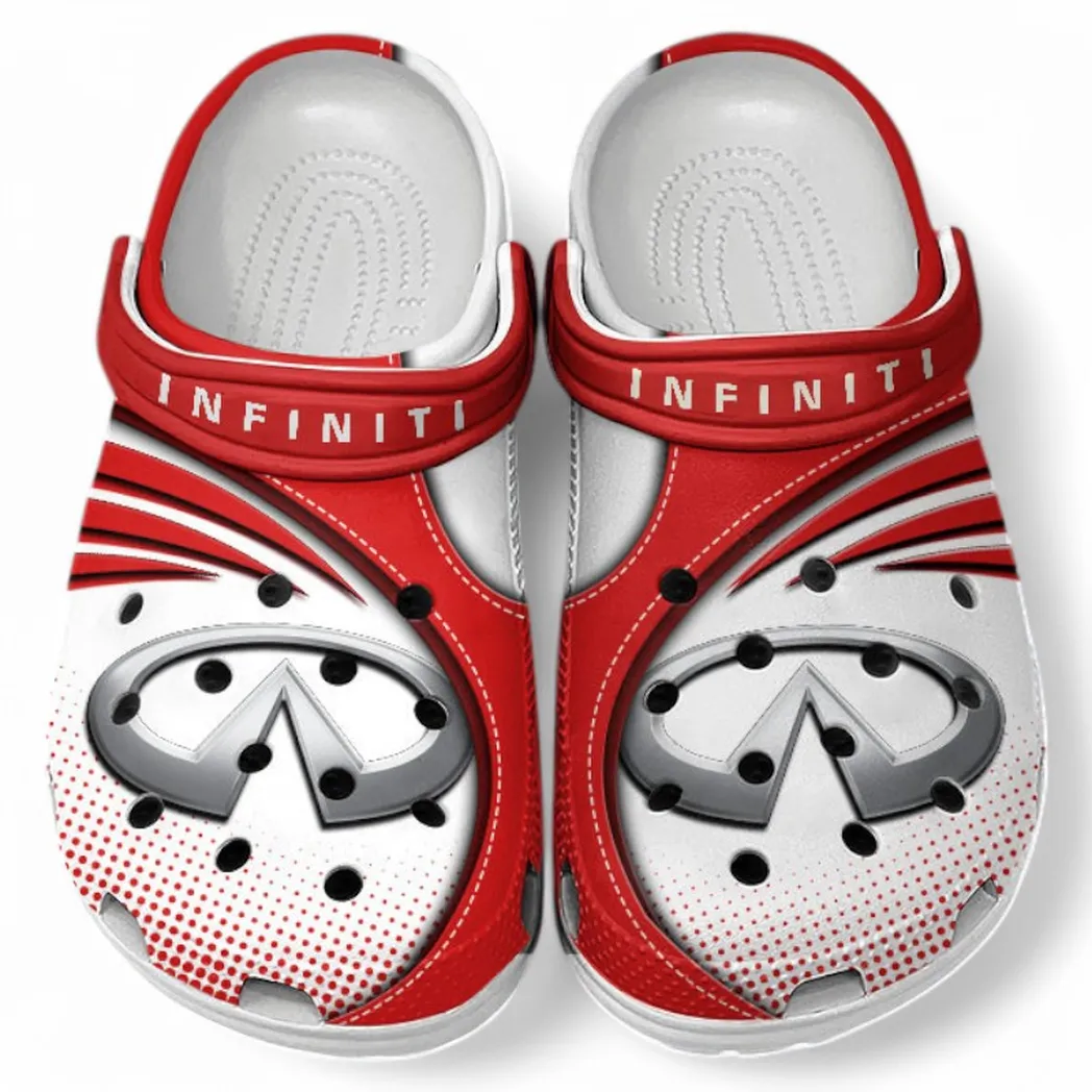 Infiniti Crocs Sandals For Men Women, Gift For Infiniti Fan CAR181031525712 - Red