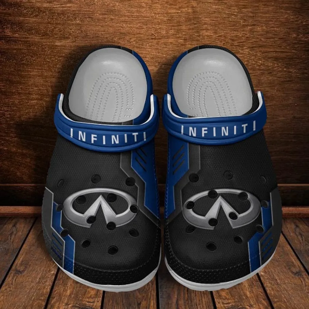 infiniti crocs shoes clogs men women gift for infiniti fan car185031525279 blue bjows