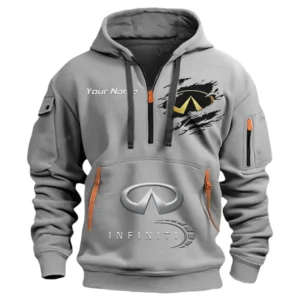 infiniti half zip hoodie car113021425850 best gift for him husband boyfriend gray nwddb