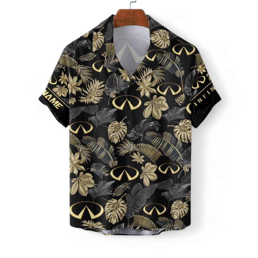 infiniti hawaiian shirt set for men gift for infiniti lovers gift for him husband boyfriend car139021125182 1 pnwzv