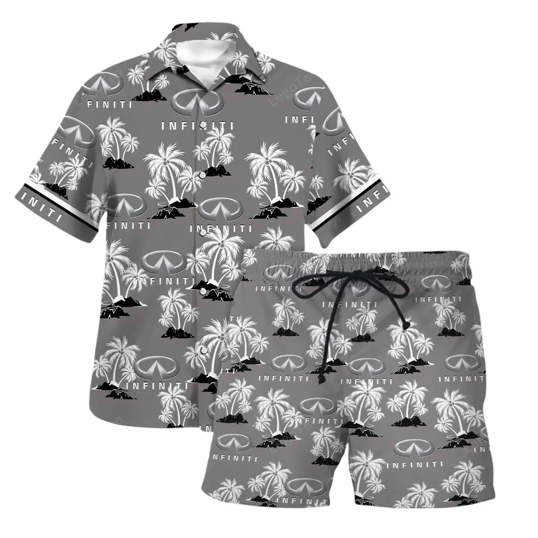 infiniti hawaiian shirt set for men gift for infiniti lovers gift for him husband boyfriend car144021125477 1 ne079