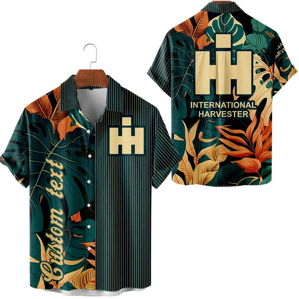 International Harvester Vintage Hawaiian Shirt Custom Summer Style CAR434041725276