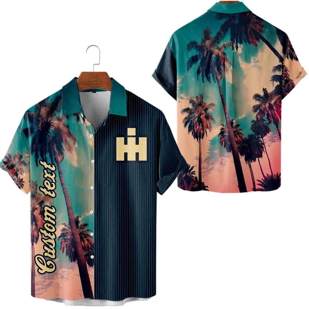 International Harvester Vintage Hawaiian Shirt Palm Custom, All Over Print Car Hawaiian Shirt CAR431041625342