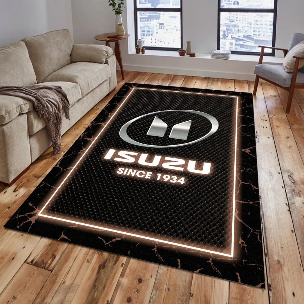 isuzu rug gift for isuzu lovers gift for him husband boyfriend car5202192536 brown 7g3gm