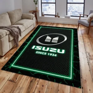 Isuzu Rug, All Over Print Carpet For Isuzu Lovers CAR5202192536 - Green