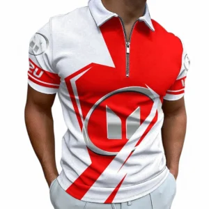 isuzu zipper polo shirt for men gift for isuzu fan car68022125909 kdtn2