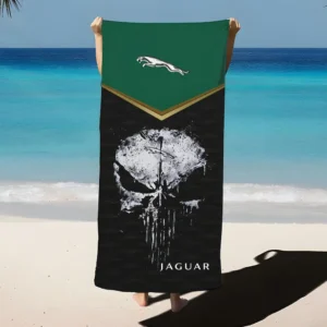 jaguar beach towel gift for jaguar lovers gift for him husband boyfriend car17302252531 rzdmm