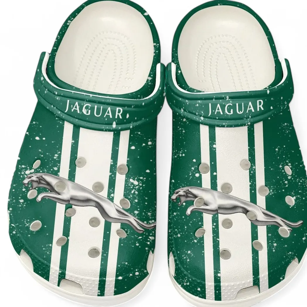 jaguar cars crocs gift for jaguar cars lovers gift for him husband boyfriend car62022025023 white d5onm