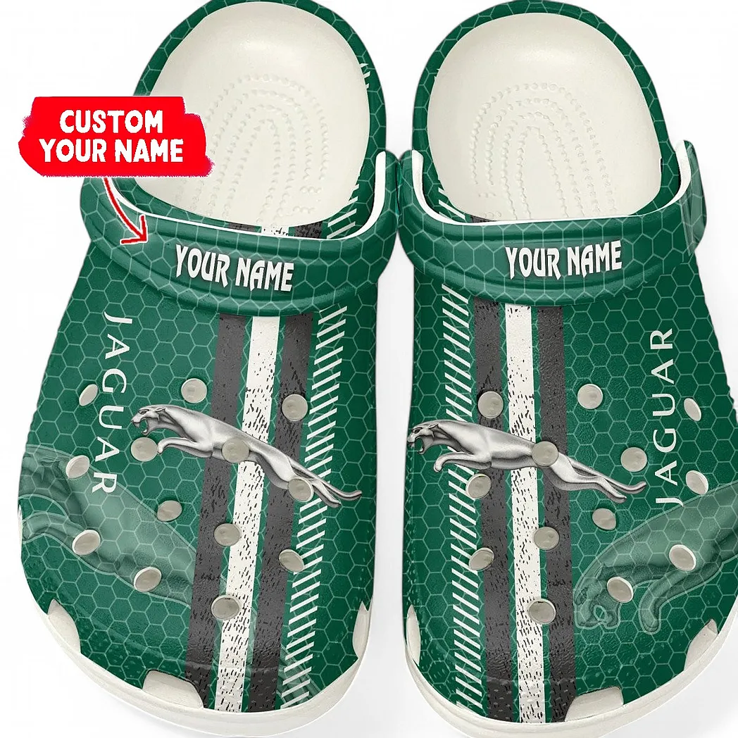 jaguar cars crocs shoes gift for jaguar cars lovers birthday gift for husband boyfriend car82022025607 white yrsae