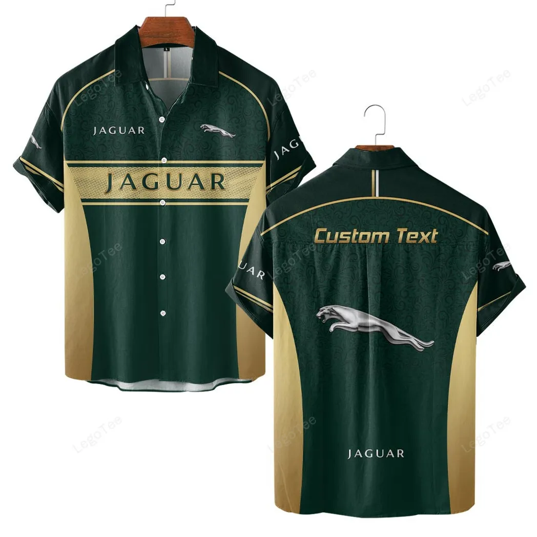 Jaguar Cars Custom Hawaiian Shirts For Men, Gift For Jaguar Cars Lovers, Gift For Him, Husband, Boyfriend CAR137021325906-3