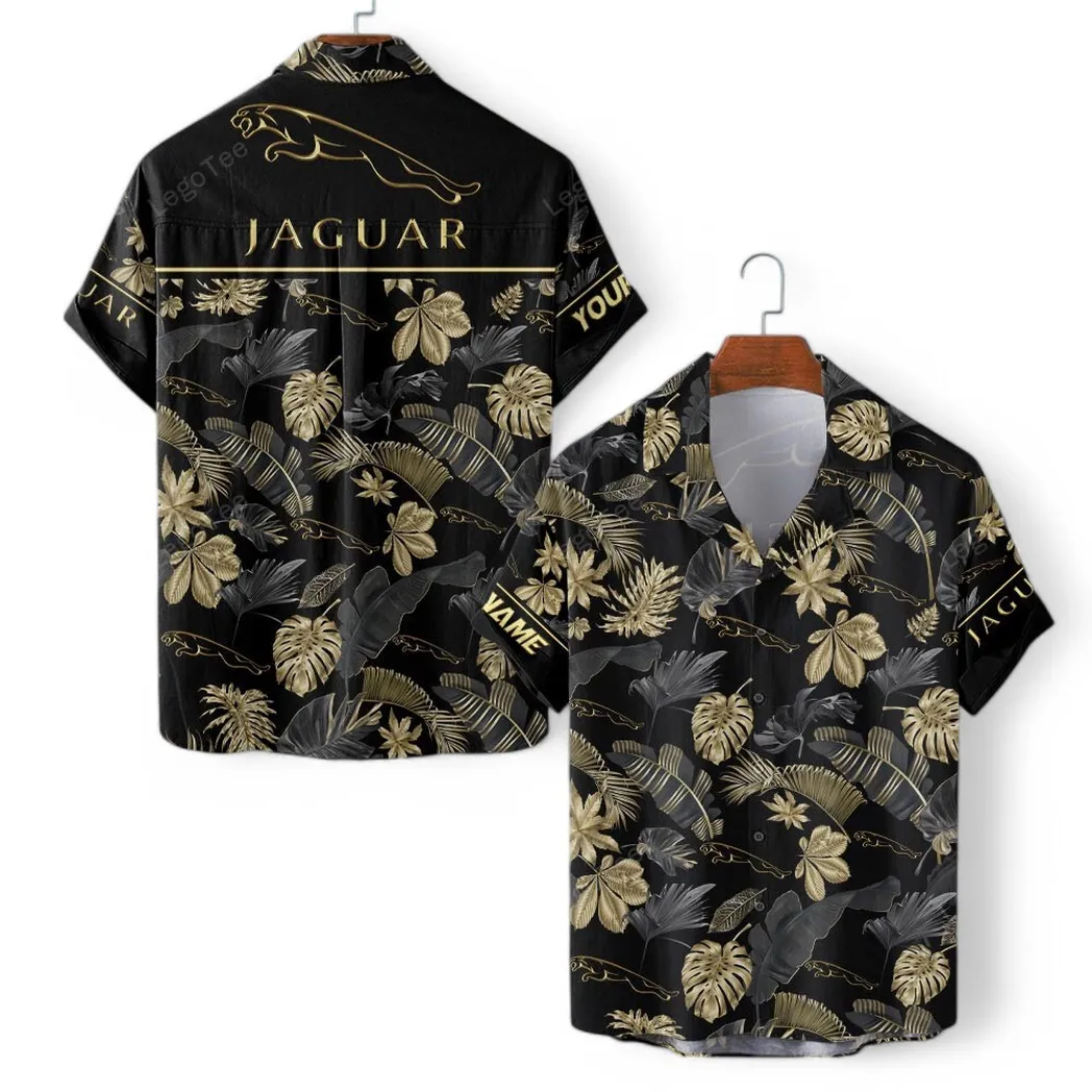 jaguar cars hawaiian shirt set for men gift for jaguar cars lovers gift for him husband boyfriend car139021125131 1