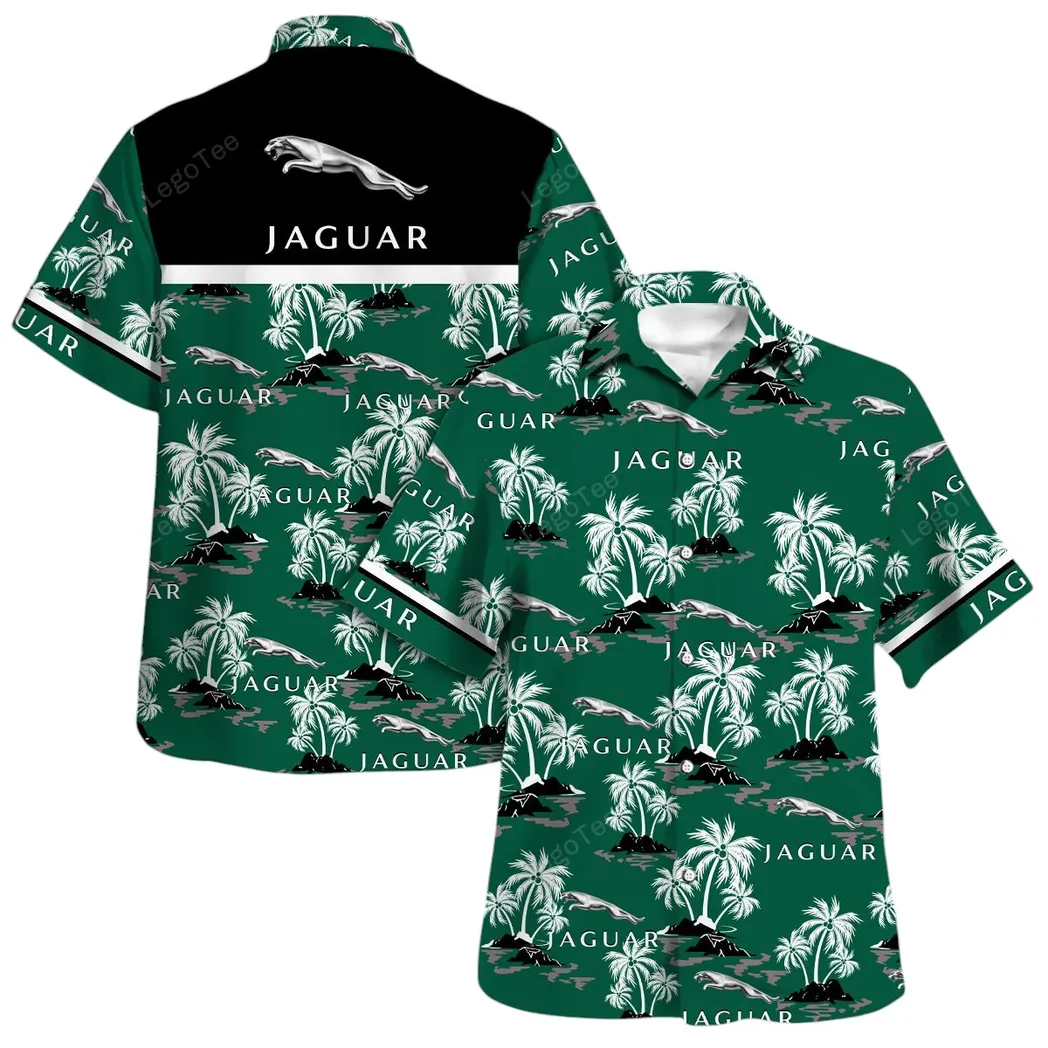 jaguar cars hawaiian shirt set for men gift for jaguar cars lovers gift for him husband boyfriend car144021125522 1