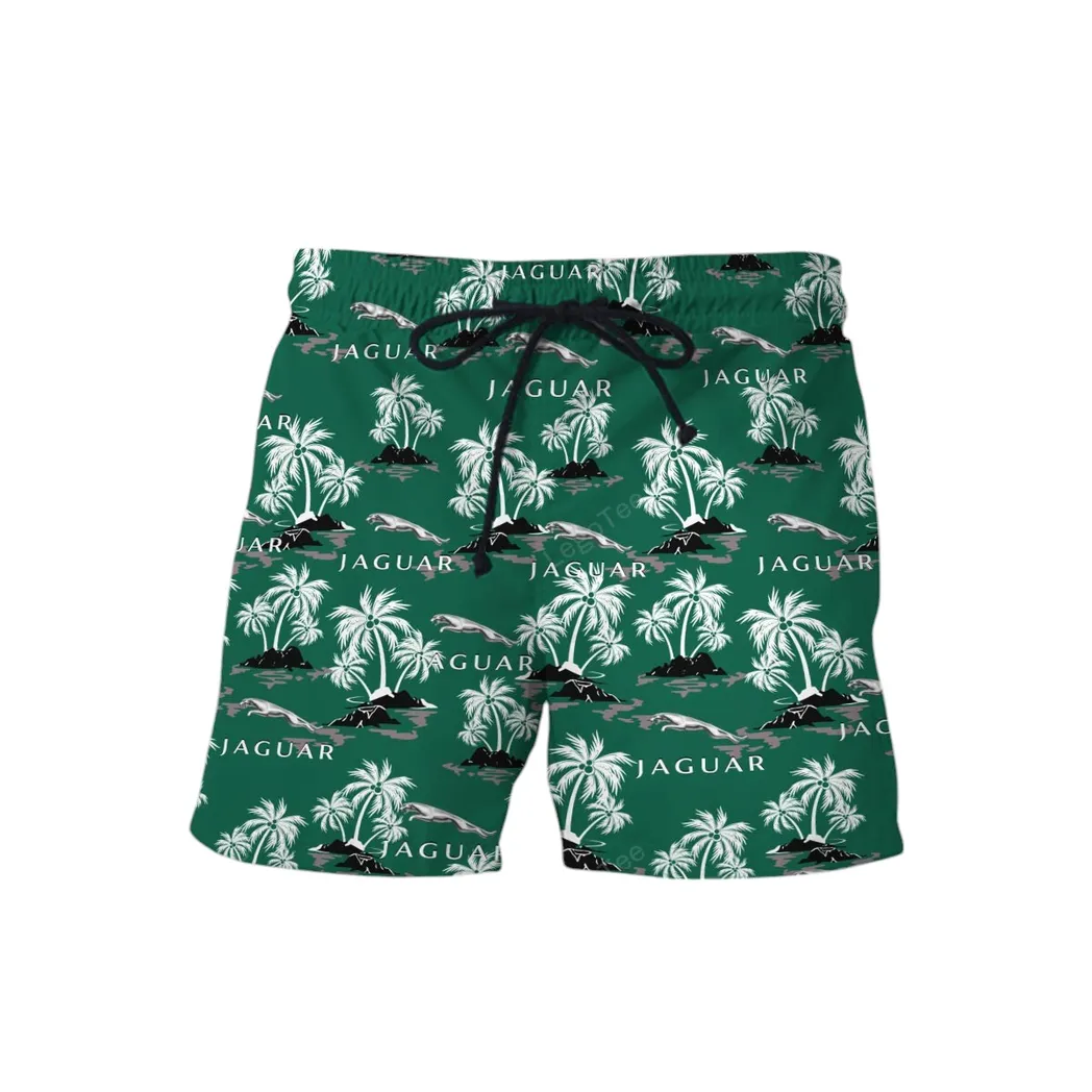 jaguar cars hawaiian shirt set for men gift for jaguar cars lovers gift for him husband boyfriend car144021125522 1 y3ra9
