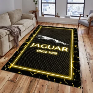 Jaguar Cars Rug, All Over Print Carpet For Jaguar Cars Lovers CAR5202192537 - Yellow
