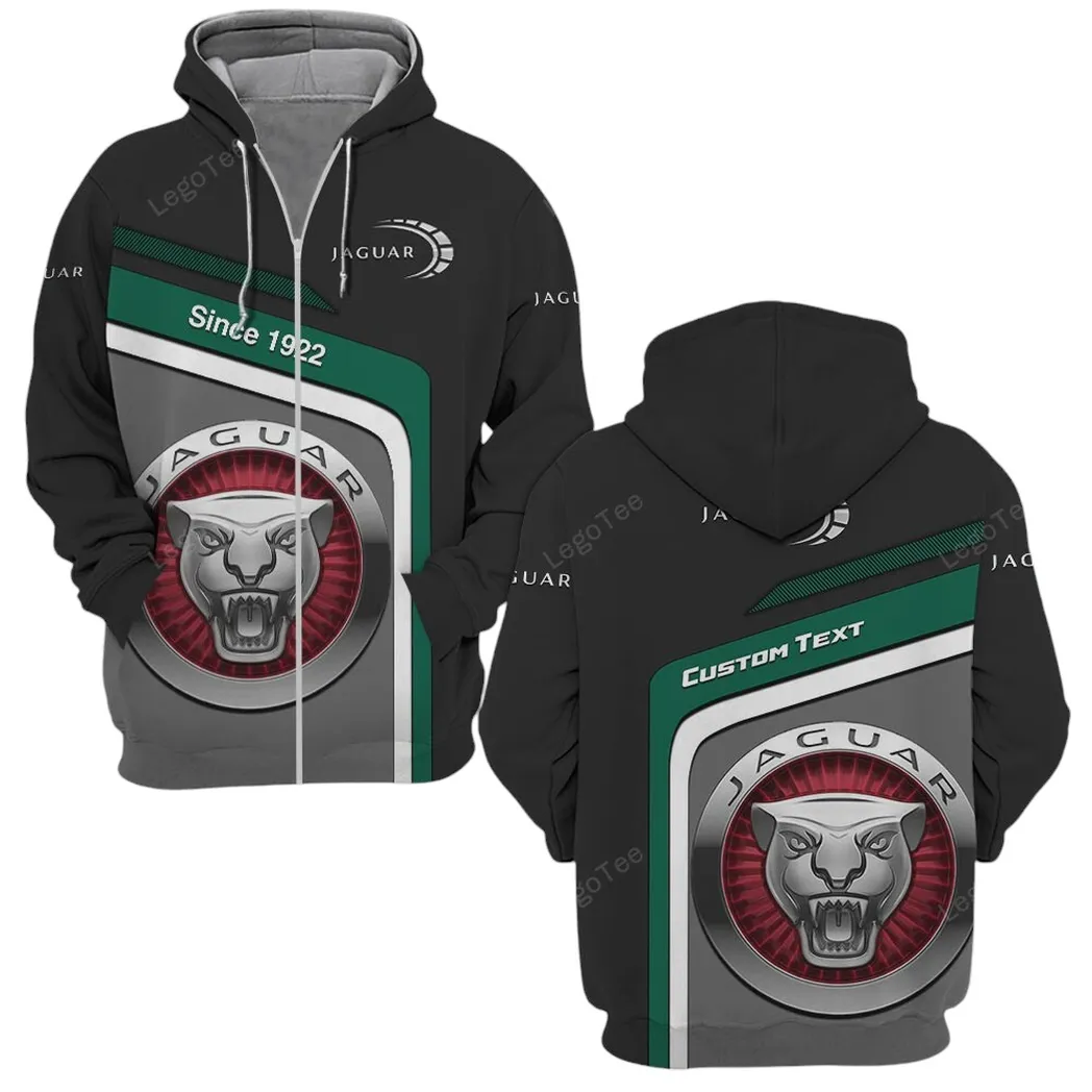 Jaguar Cars Zipper Hoodie, Gift For Jaguar Cars Lovers, Gift For Him, Husband, Boyfriend CAR11103032537