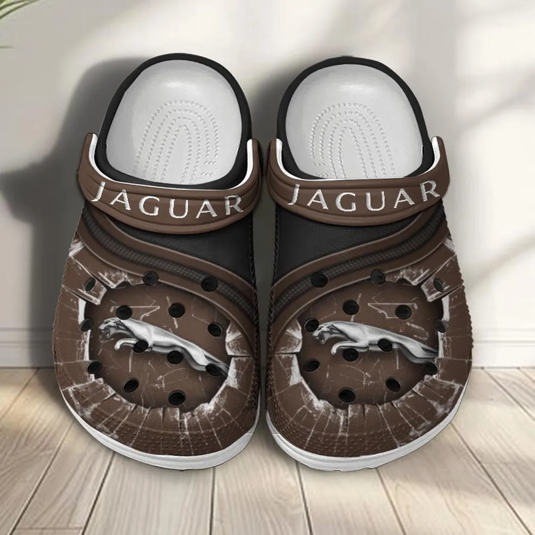 jaguar crocs clogs men women gift for jaguar fan car188032025168 brown rezlc