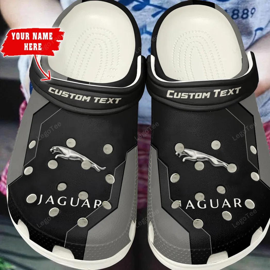 jaguar crocs gift for jaguar lovers gift for him husband boyfriend gray car140021225558 4 casd7