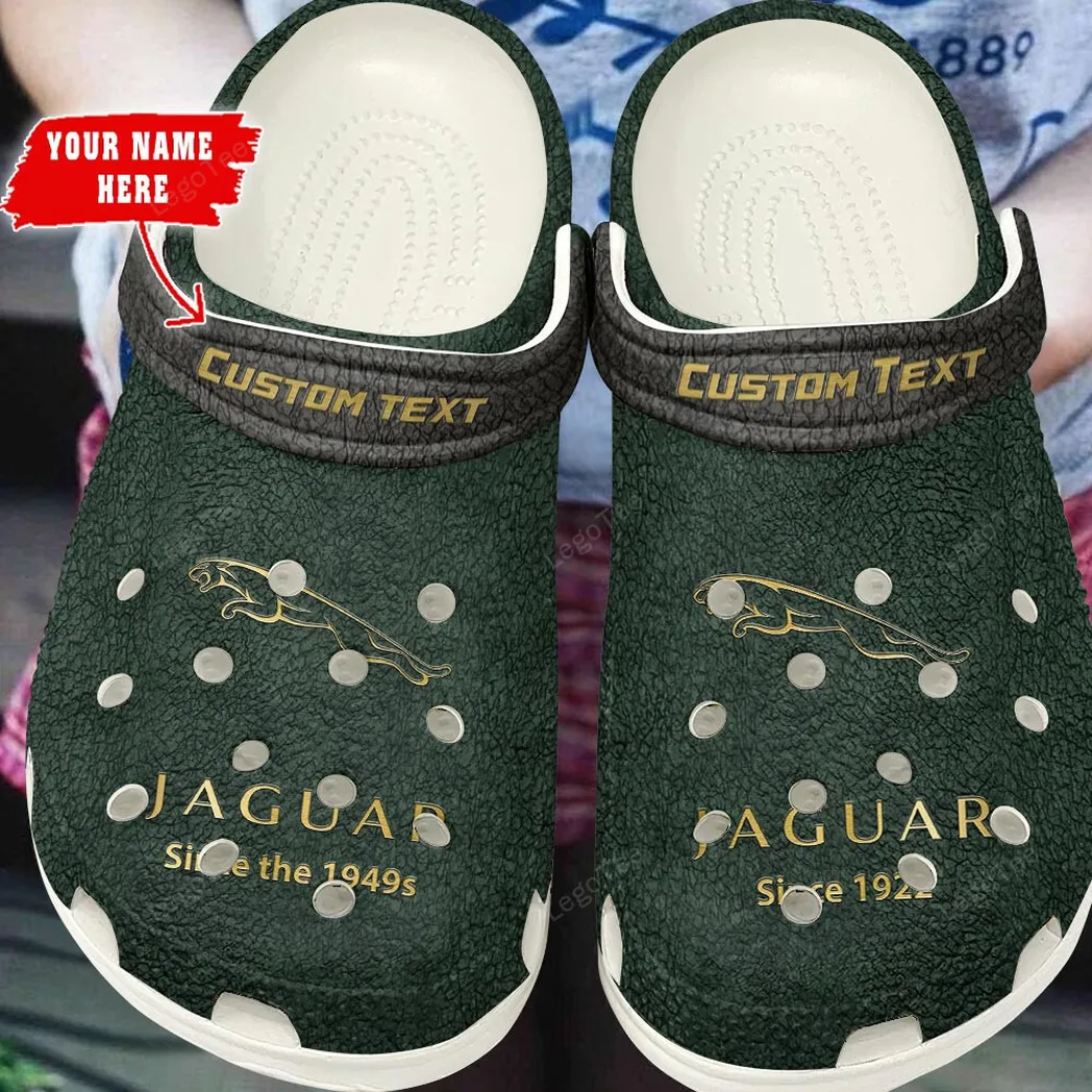 jaguar crocs gift for jaguar lovers gift for him husband boyfriend green car141021225669 5