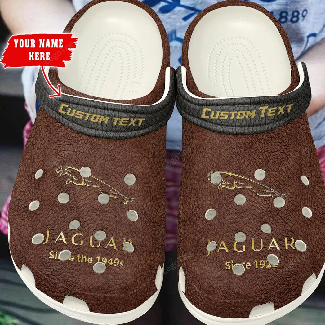 jaguar crocs gift for jaguar lovers gift for him husband boyfriend orange car141021225669 7 dokb0