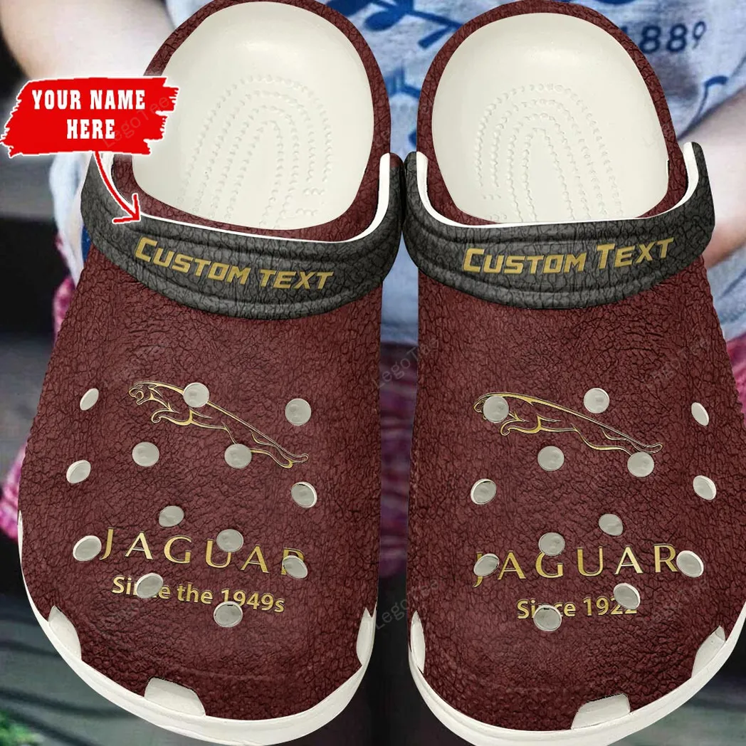 jaguar crocs gift for jaguar lovers gift for him husband boyfriend red car141021225669 8 qmem0