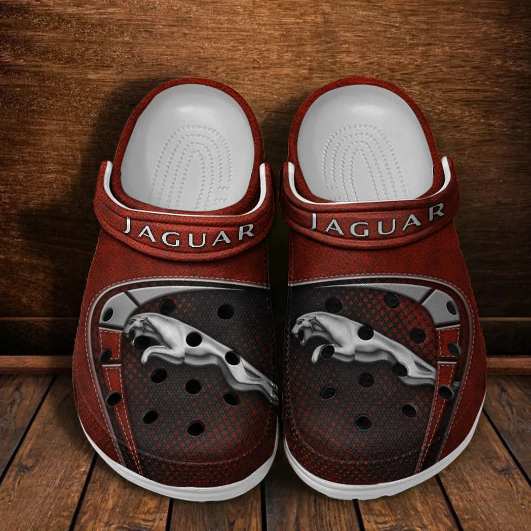jaguar crocs sandals for men women gift for jaguar fan car177031425568 red 5e7hp