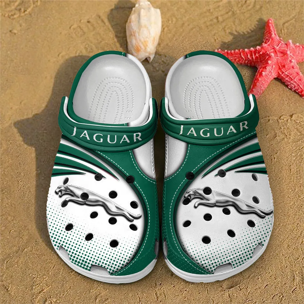 jaguar crocs sandals for men women gift for jaguar fan car181031525708 green tjlbm