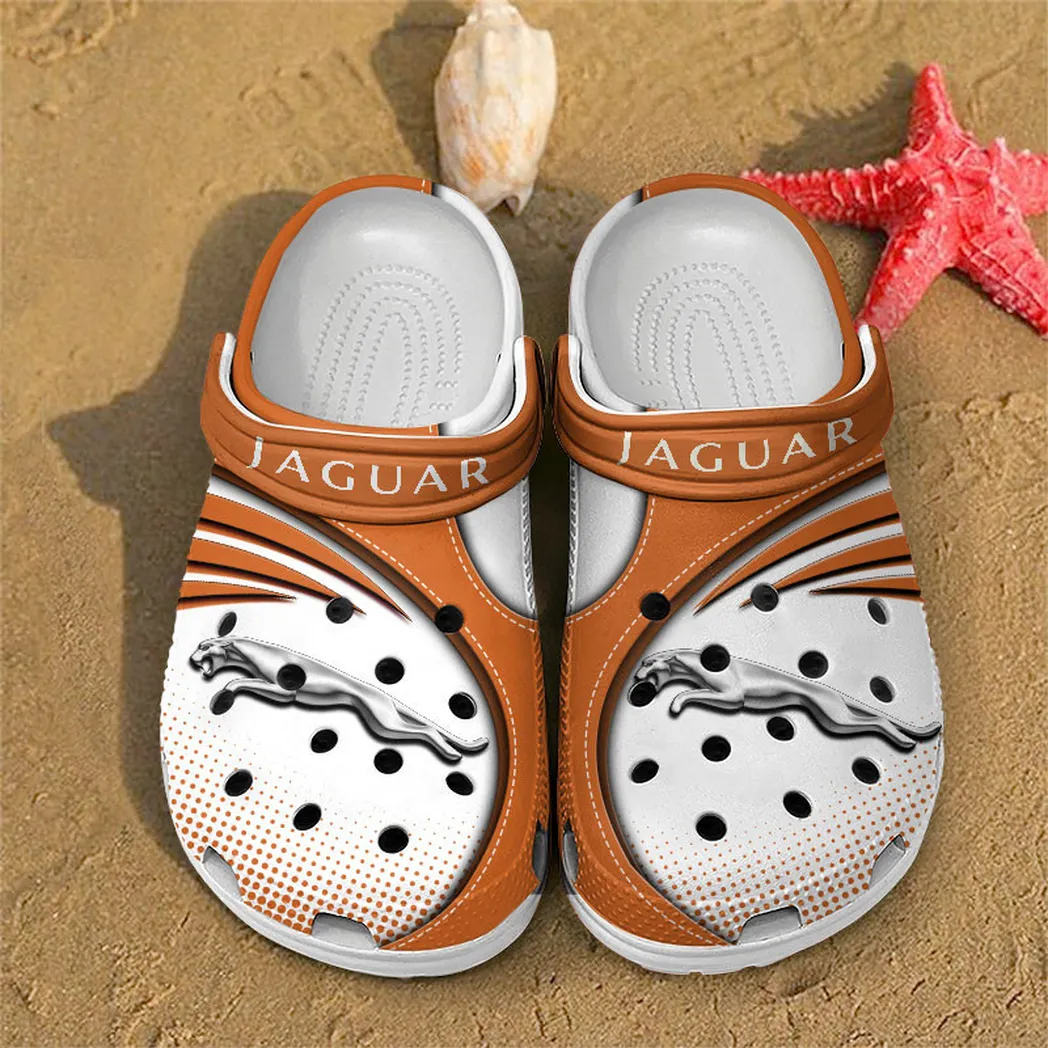 jaguar crocs sandals for men women gift for jaguar fan car181031525708 orange mlpzk