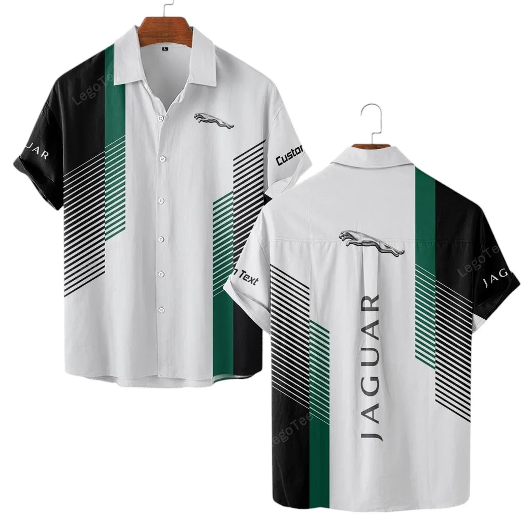 jaguar hawaiian shirt gift for jaguar lovers gift for him husband boyfriend car10703122538 h3tmh