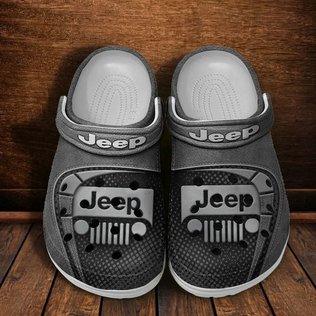 jeep crocs sandals for men women gift for jeep fan car177031425560 gray 2gwpy