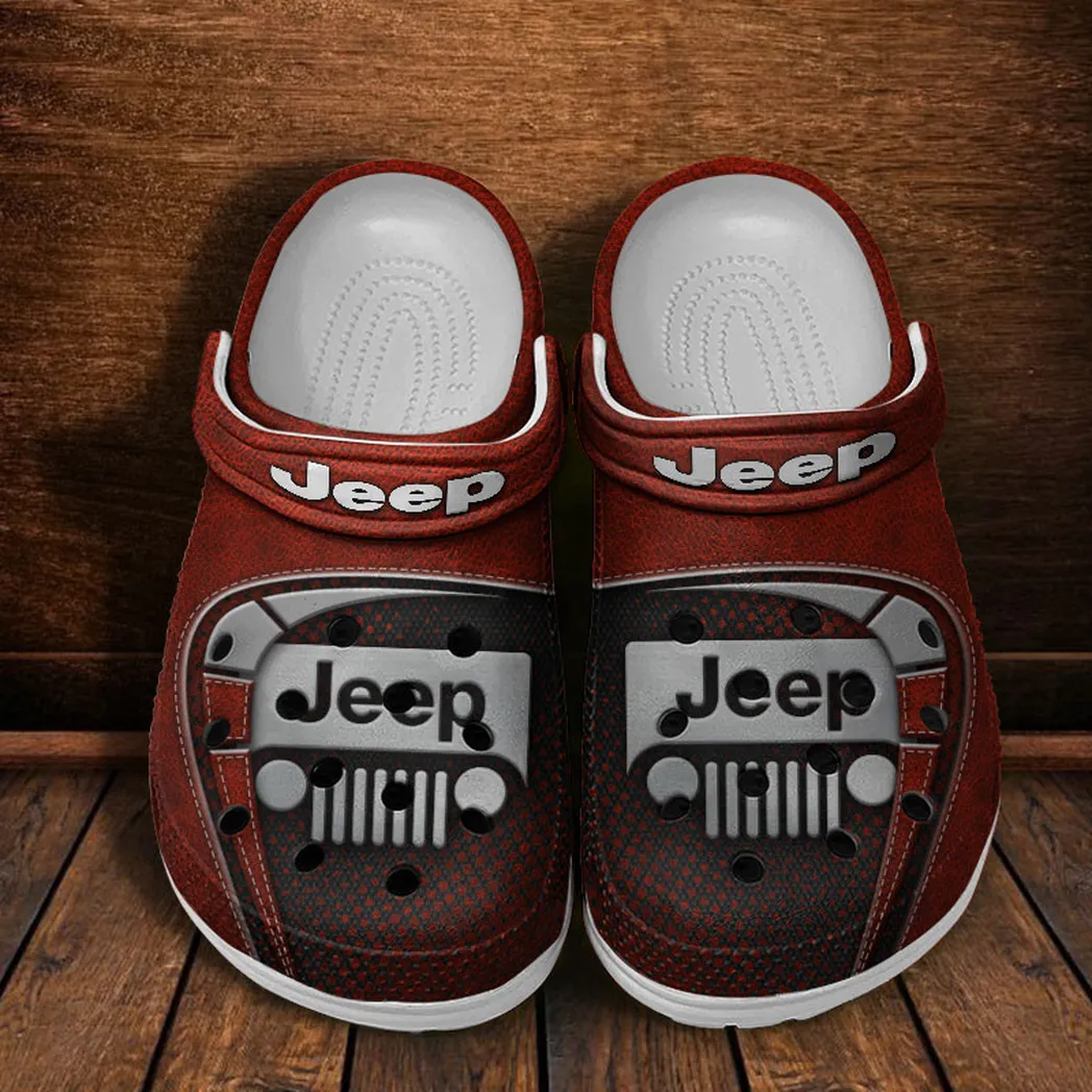 jeep crocs sandals for men women gift for jeep fan car177031425560 red lr7ug
