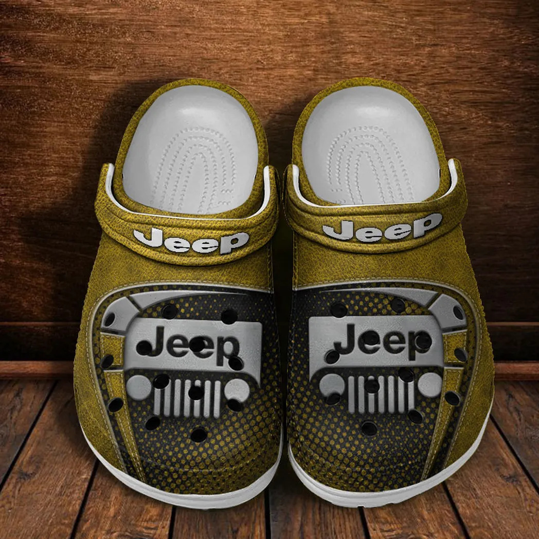 jeep crocs sandals for men women gift for jeep fan car177031425560 yellow rvk4q