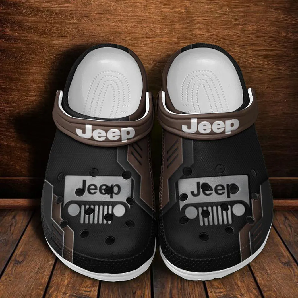 jeep crocs shoes clogs men women gift for jeep fan car185031525251 brown mkal0