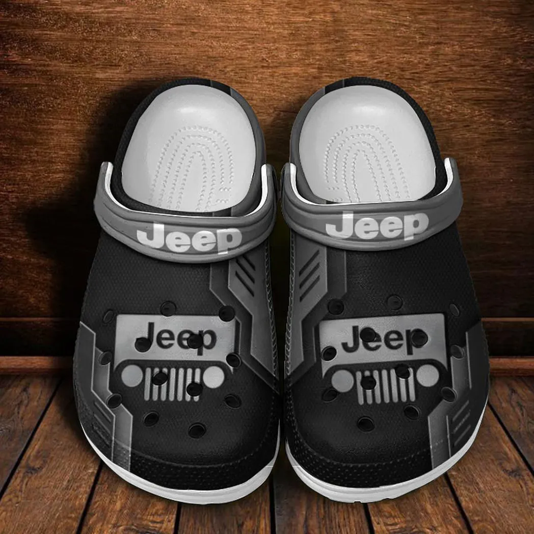 jeep crocs shoes clogs men women gift for jeep fan car185031525251 gray lvlvm