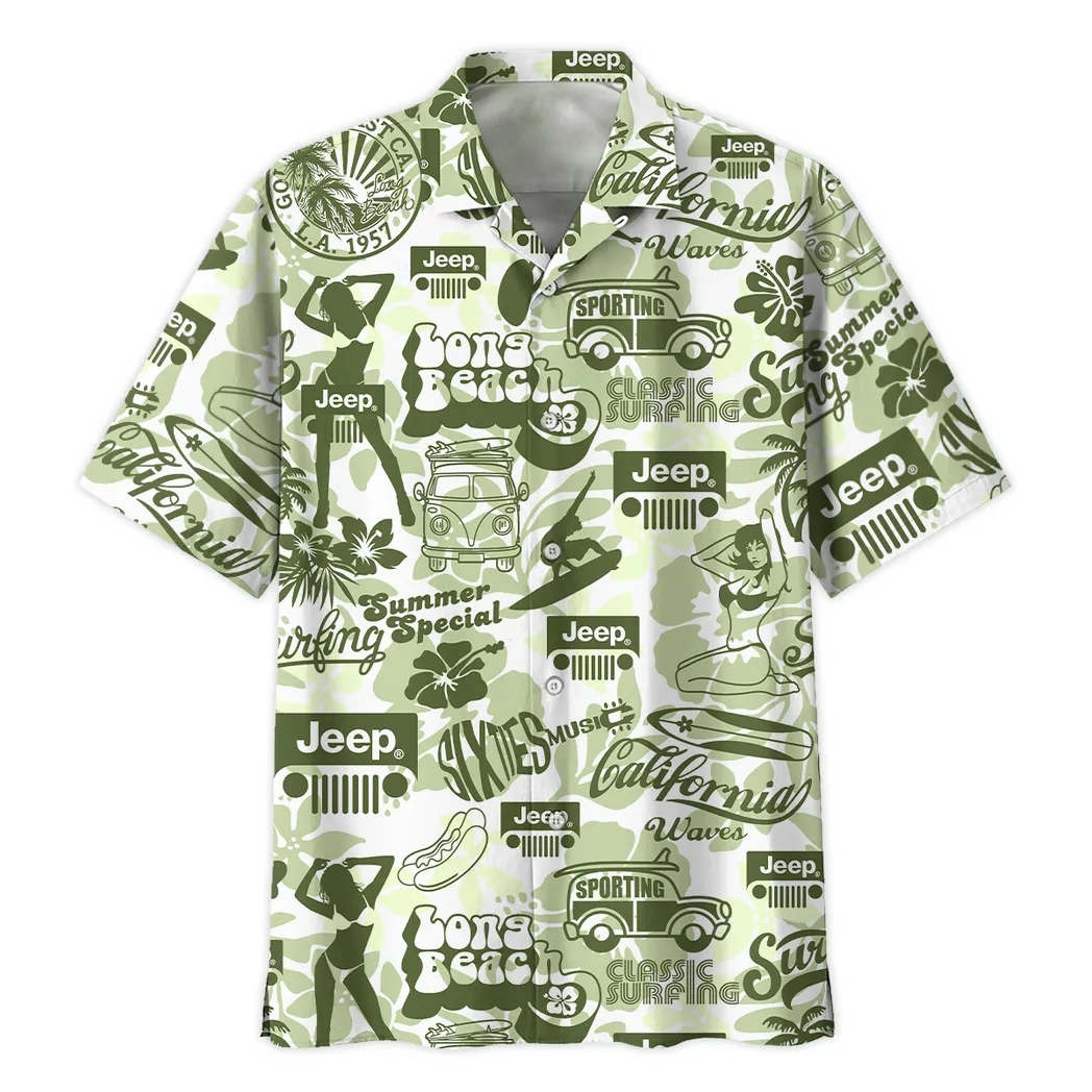 jeep hawaiian shirt for men gift for jeep lovers car201030725580